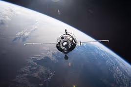 Aerospace satellite with kovar metal parts